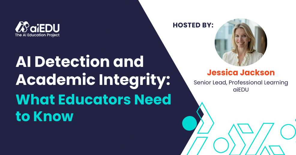 Webinar banner - AI Detection and Academic Integrity